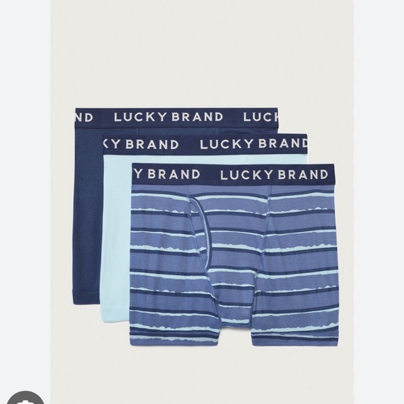 NEW Lucky Brand 3 brand new boxer briefs - Picture 1 of 5